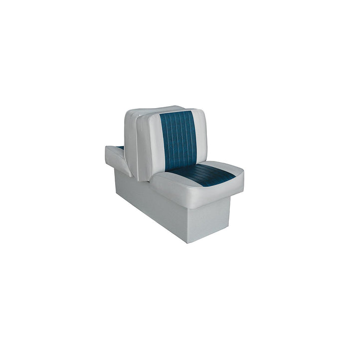 Wise Seats 8WD707P-1-660 Deluxe Lounge, Gray/Navy