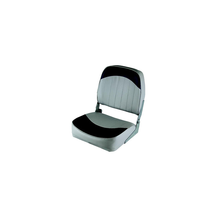 Wise Seats 8WD734PLS-660 Wise Economy Fold Down Fishing Seat, Grey/Navy