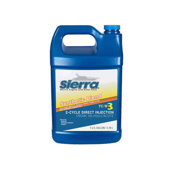 Sierra 18-9530-3 Synthetic Blend TC-W3 Direct Injection 2-Cycle Engine Oil, Gal.