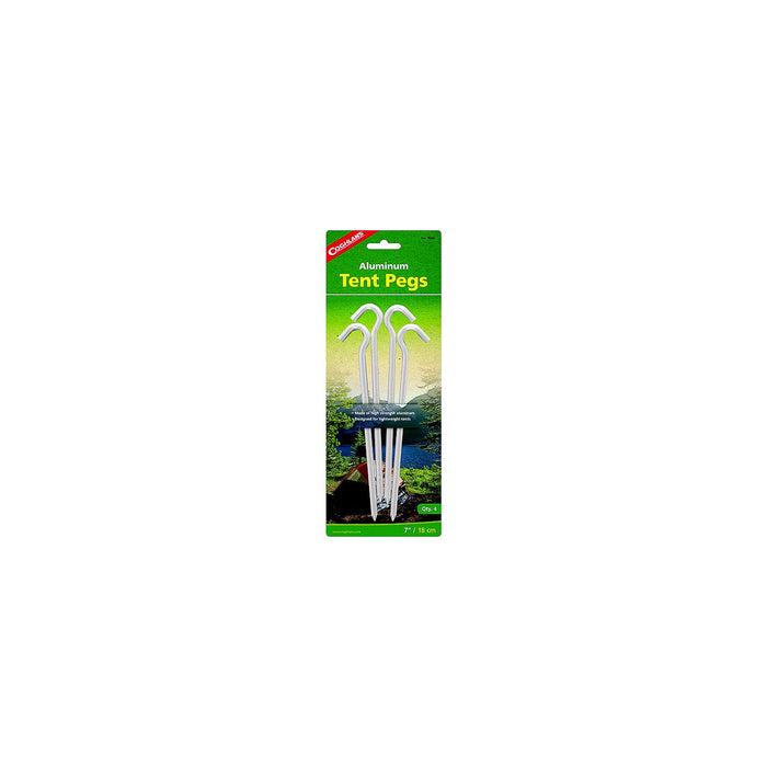 Coghlans 8046 Aluminum Tent Pegs, 4/pk