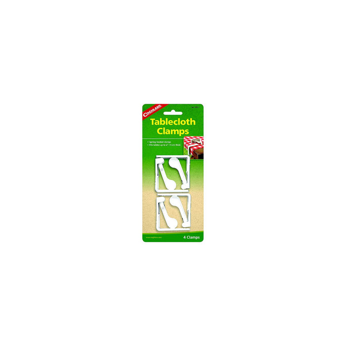Coghlans 9211 Plastic Tablecloth Clamps, 4/pk.