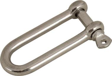 Sea-Dog Stainless Steel Captive Long D Shackle 3/8" (147180-1)