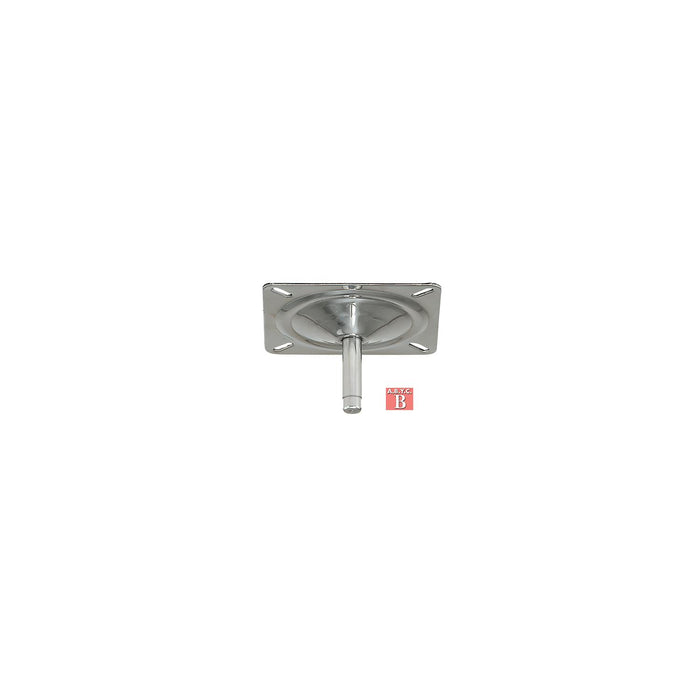 Attwood 1002-SS Lock'N-Pin 3/4" Pin Seat Mount Stainless E-Coated w/o Spring