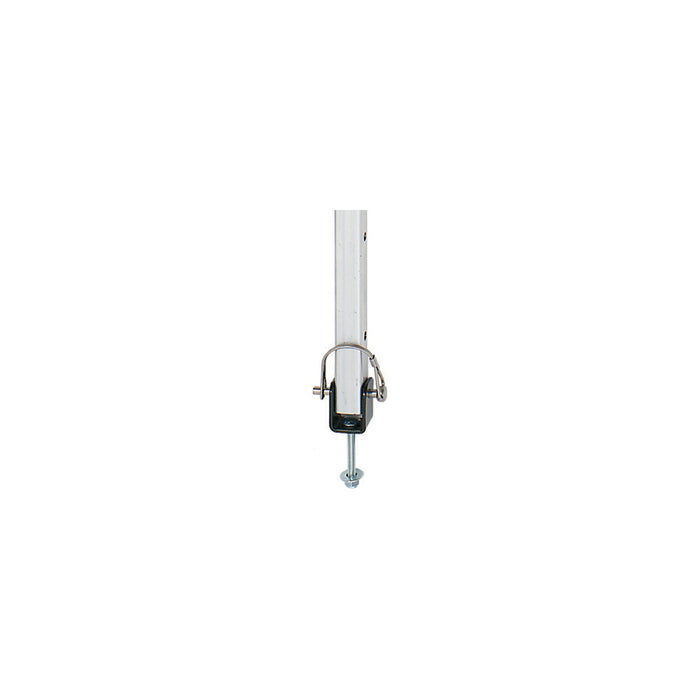 Attwood SP-436-ADJ-RB 44"-56" Heavy Duty Adjustable Transom Saver, Roller/Bolt-On Mt.