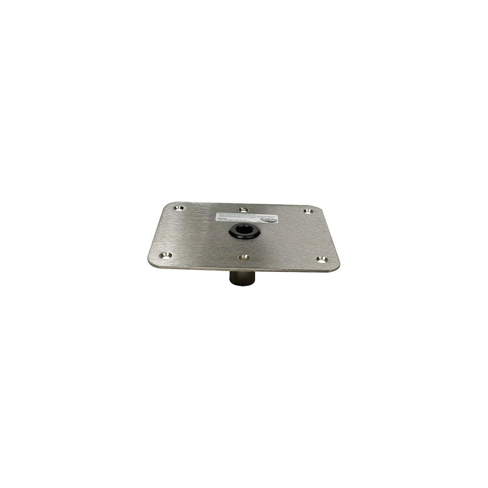Attwood SP-66839 Lock-N-Pin Base Plate 6" X 8"