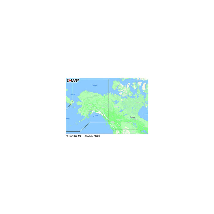 C-Map MNAY208MS Reveal Chart, Alaska