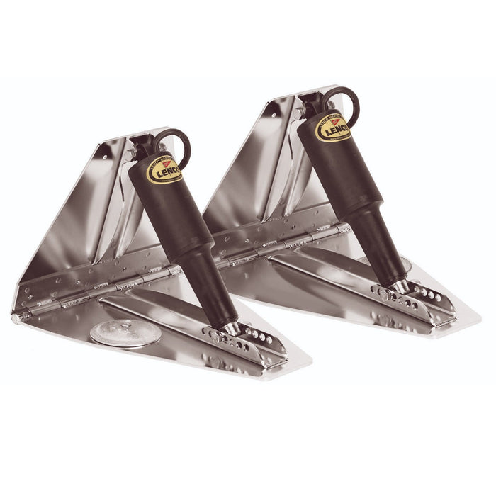 Lenco 15049-101 High Performance Electric Trim Tab Kit 12V, 18" x 12" Single Actuator