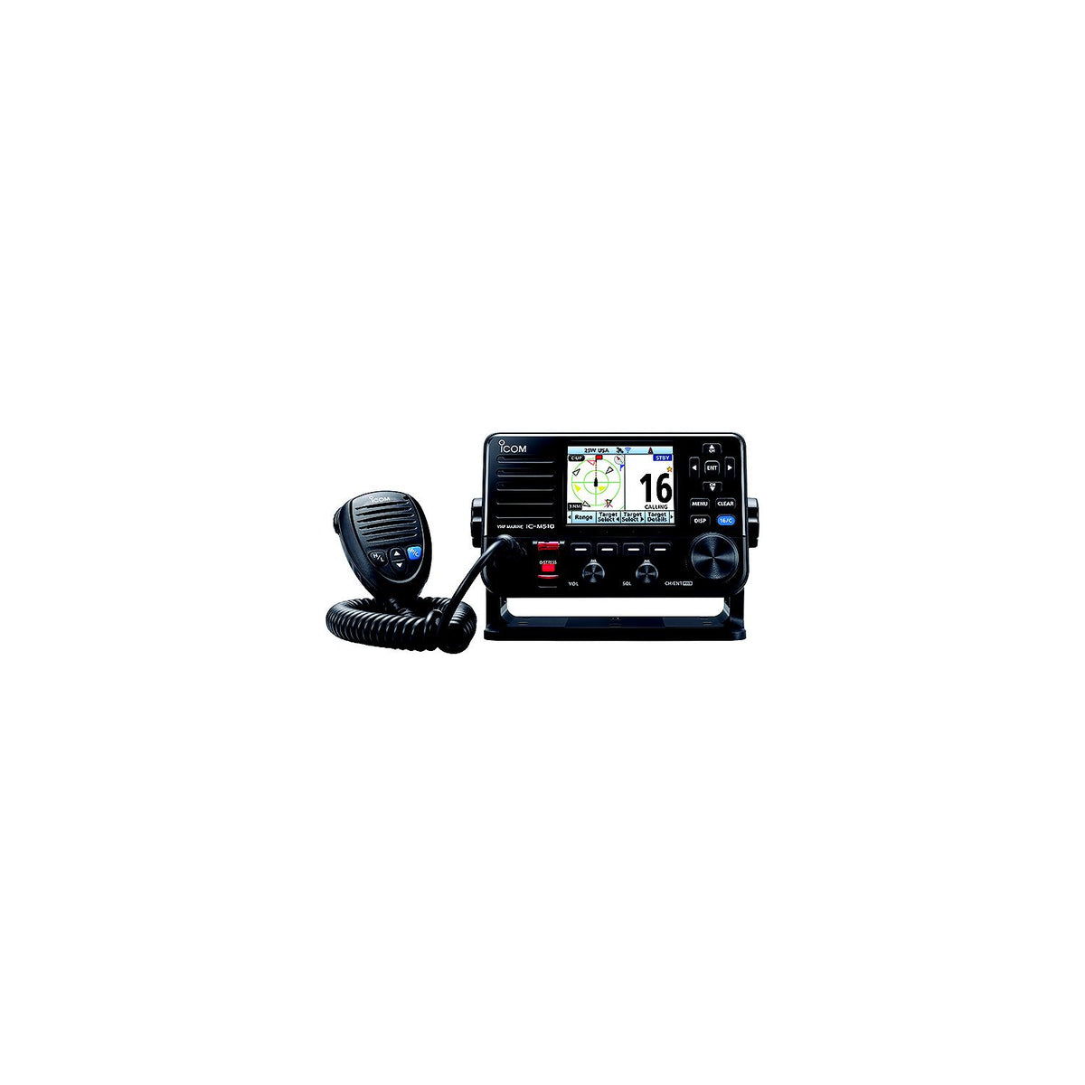 Aircom R510 Icom M510 EVO 41 ICOM USA Class-D DSC VHF with Smart Device Control ...