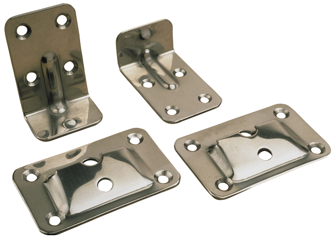 Sea Dog 221320-1 SeaDog Table Bracket Kit, Includes (2) Wall Brackets & (2) Table Brackets