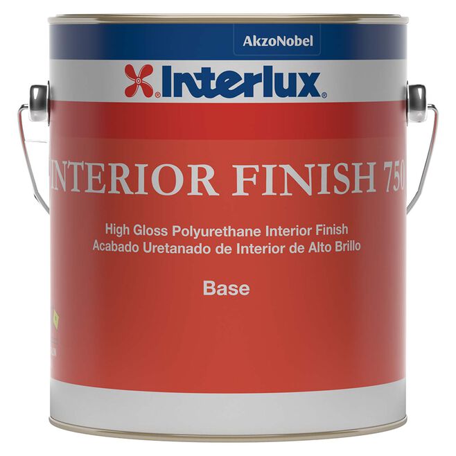 International Paint YIC750/1 Interior Finish 750 Topside Paint, 9003 White Base, Gal.