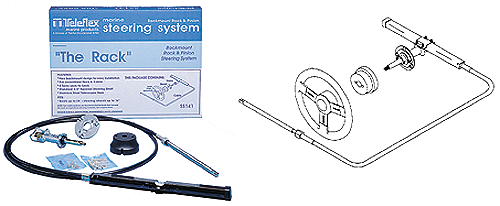 SeaStar SS14109 The Rack Steering Kit, Single