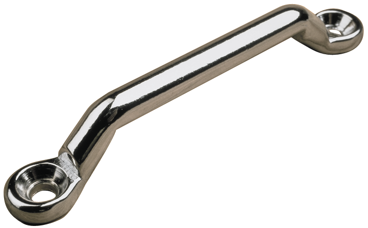 Sea Dog 081252-1 Sea-Dog Tie Down Eye Straps, Chrome/Brass, 1 pr.