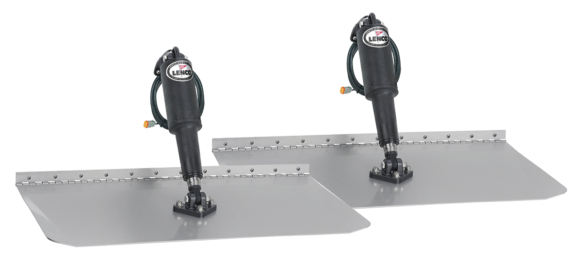 Lenco 15010-101 12" x 30" Trim Tab Kit w/o Switch