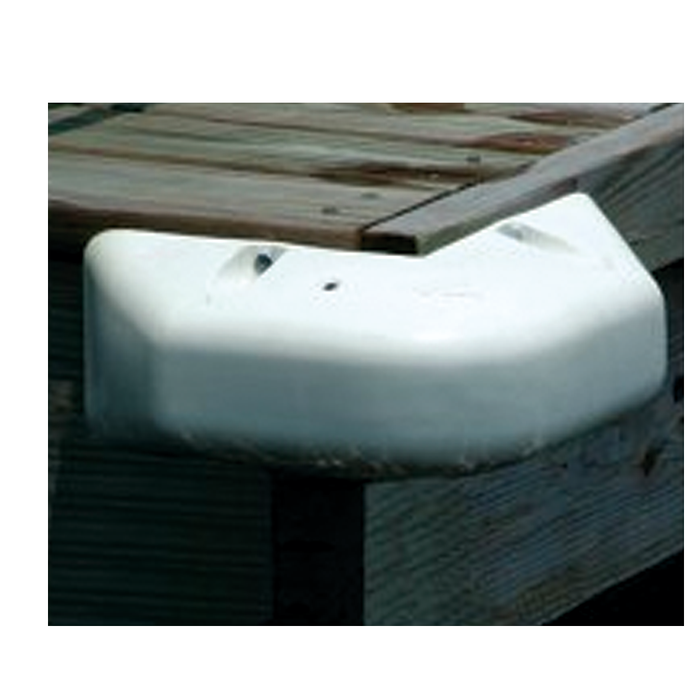 Taylor Made Products 45510 Taylor Dock Pro Heavy-Duty Vinyl Dock Bumper 4" D x, 5" H White