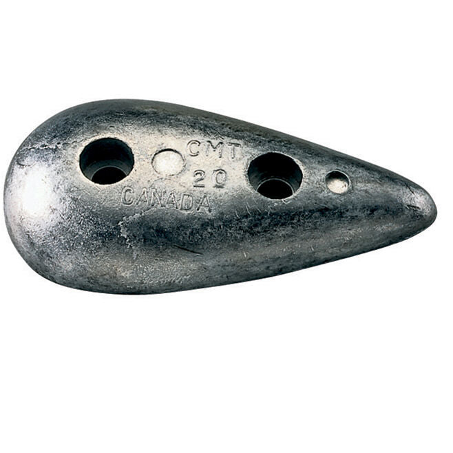 Martyr CMT20M Tear Drop Magnesium Hull Anode 3.4"L x 1.8"W x .6"H