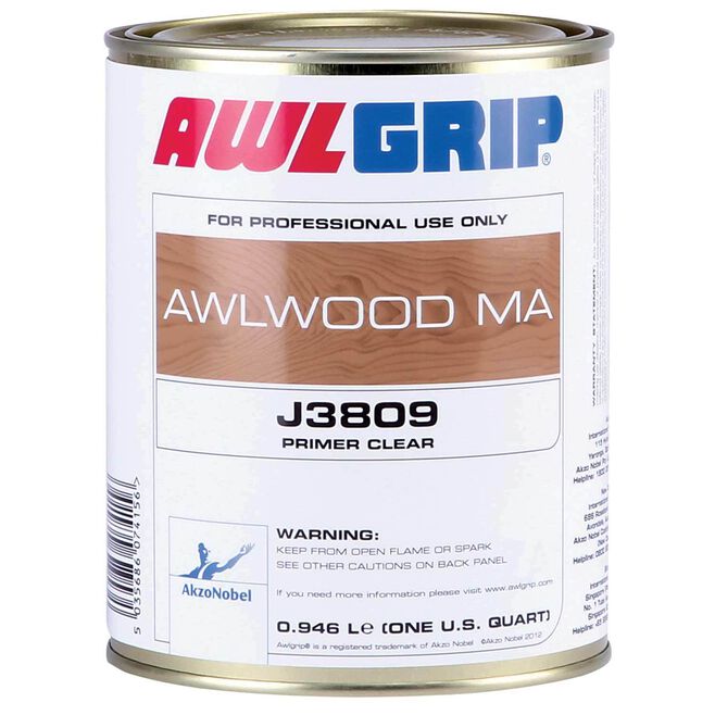 Awlgrip OJ3809/1QTUS Awlwood MA Primer, Clear Qt.