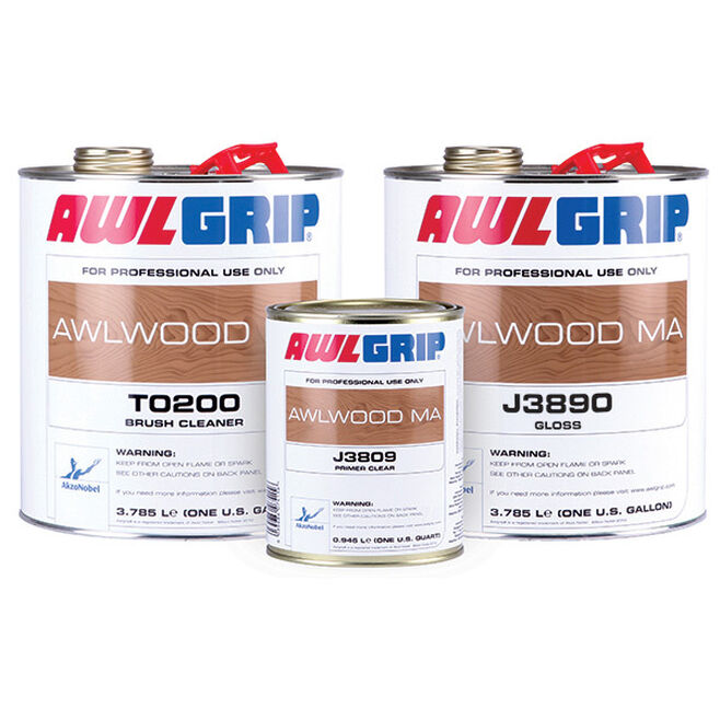 Awlgrip OJ3890/1QTUS Awlwood MA Gloss Finish, Qt.