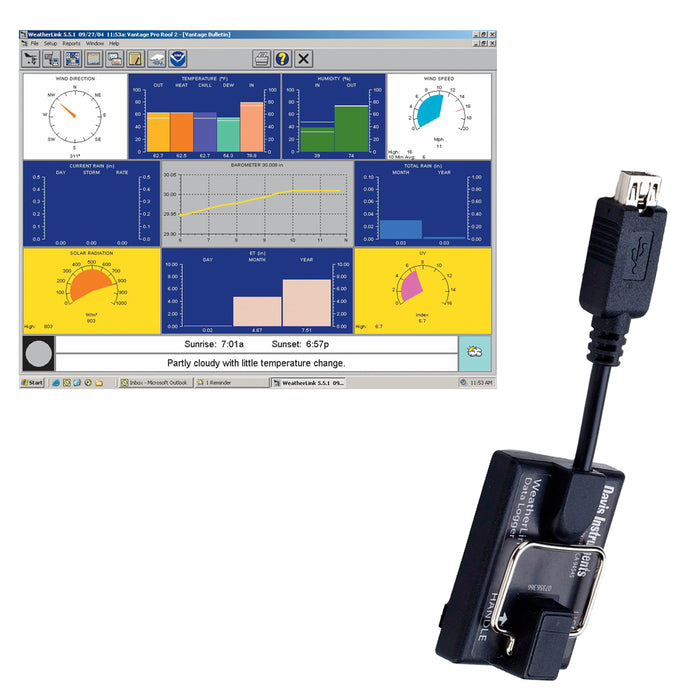 Davis Instruments 6510USB WeatherLink for Vantage Pro2 & Vantage Vue