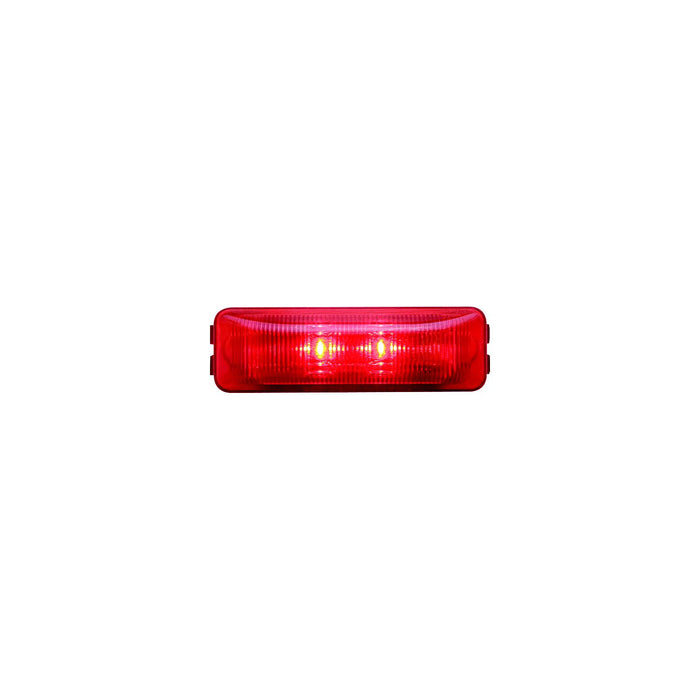 Optronics MCL61RBP Fleet Count LED Thin Marker Light, Red