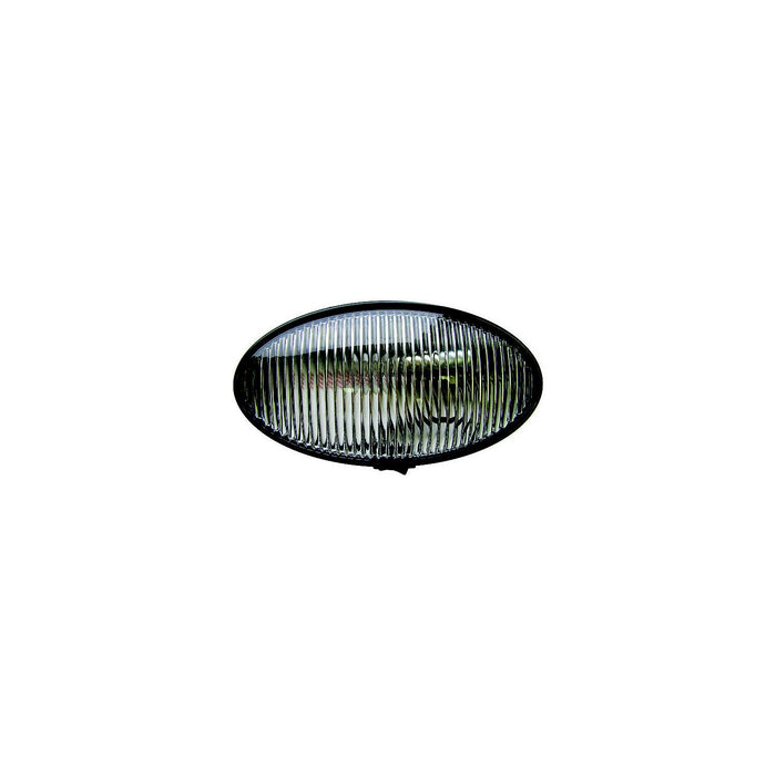 Optronics RVPL7CBP Oval Porch/ Utility Lights, Black w/Switch