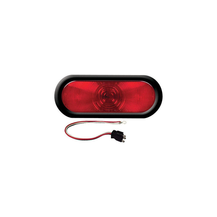 Optronics ST74RBP Light w/Grommet & Pigtail