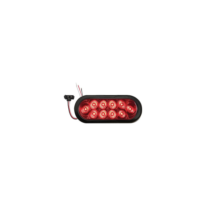 Optronics STL74RKBP STL72RK Waterproof Stop & Turn LED Oval Tail Light Kit, Polycarbonate Lens & Housing