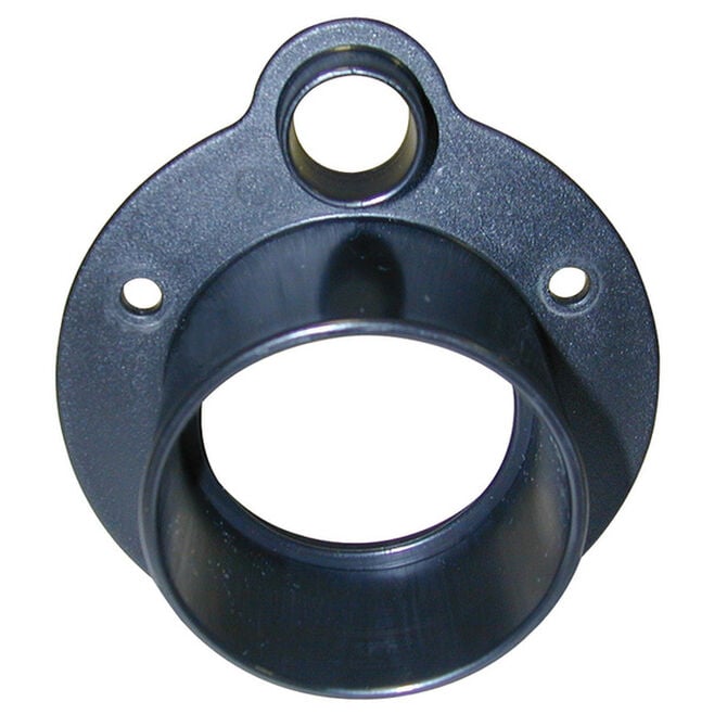 TH Marine RFFHP-1-DP T-H Marine Rigging Flange Hose Union for 2" Hose w/ 3/4", Fuel Hose Port, Black