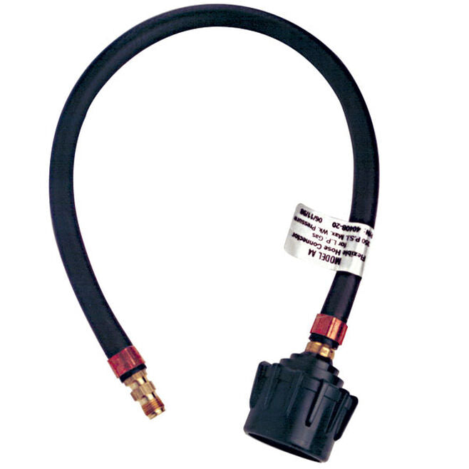 Trident Marine 1014-1415-20 Trident High Pressure 20" LPG Pigtail Hose & Quick, Closing Coupling