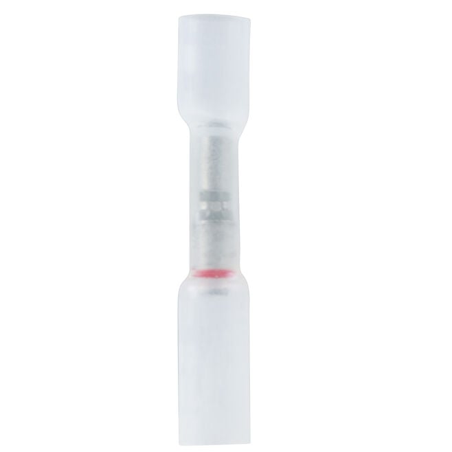 Ancor 320003 Heat Shrink Step-Down/Multi Wire Butt Connectors, Clear w/White Dashes, 3/Pk