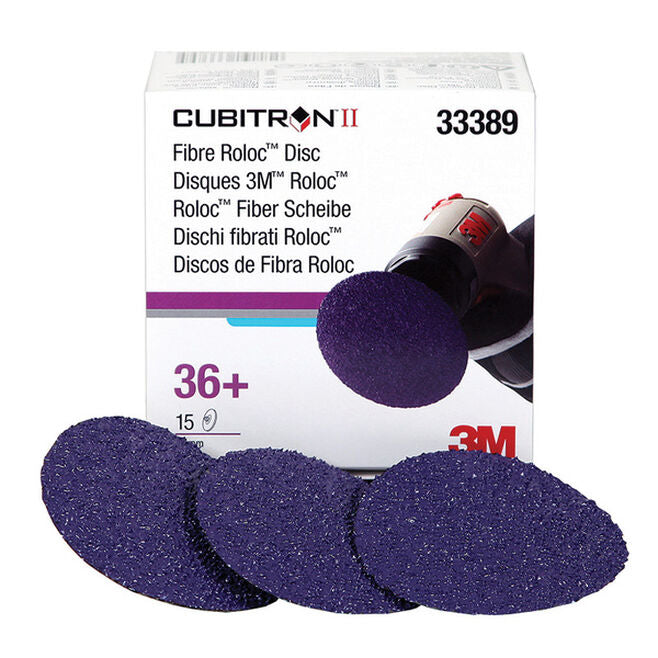 3M 33389 3" Cubitron II Fibre Roloc Disc