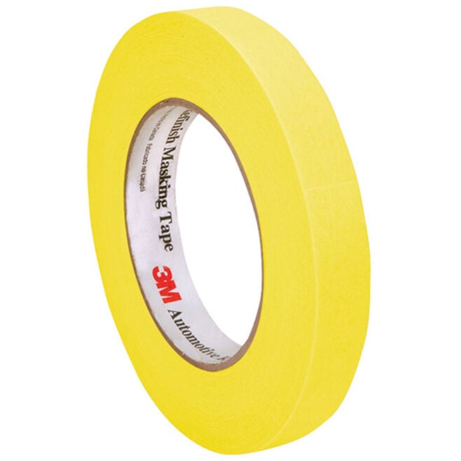 3M 6652 Automotive Refinish Yellow Masking Tape