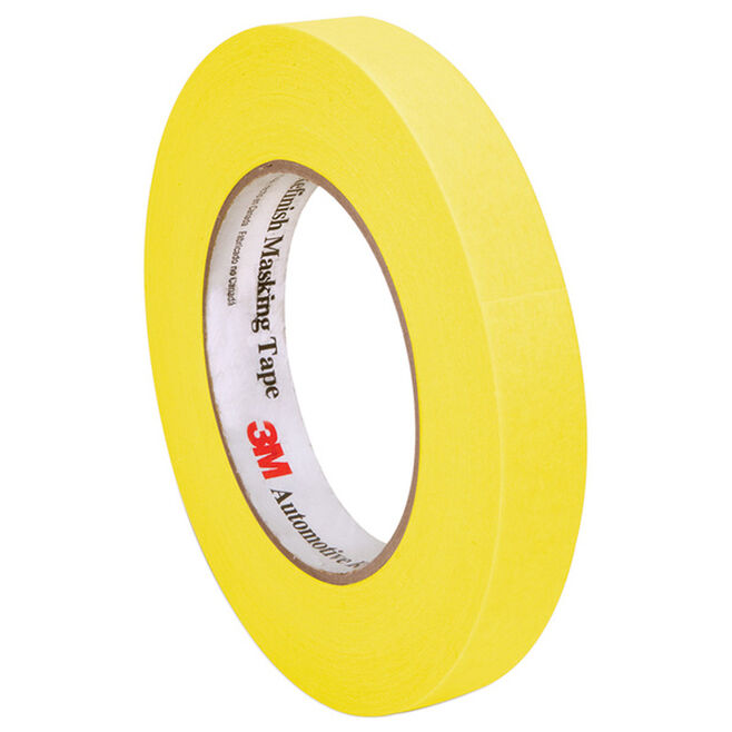 3M 6653 Automotive Refinish Yellow Masking Tape
