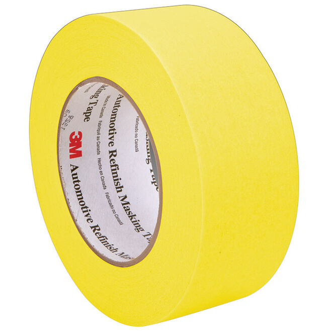 3M 6656 Automotive Refinish Yellow Masking Tape