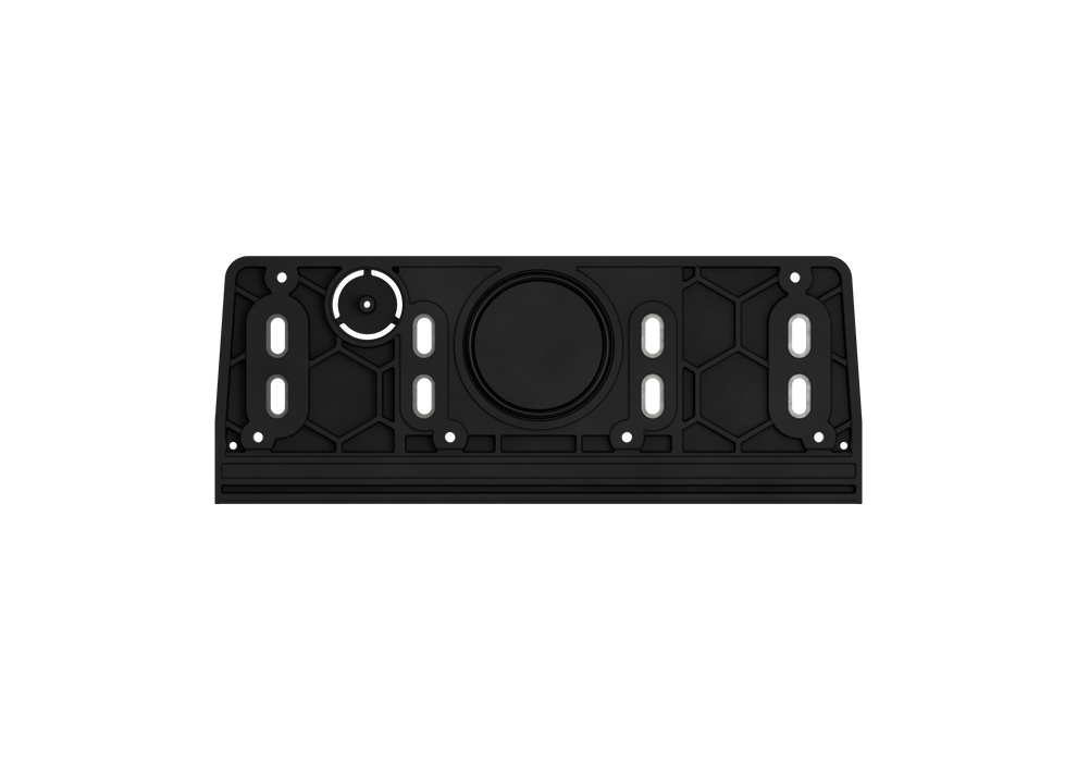 Zipwake 2011585 AP300-S Adapter Plate Kit for 300 mm (11.81 in) Series S Interceptors — front view