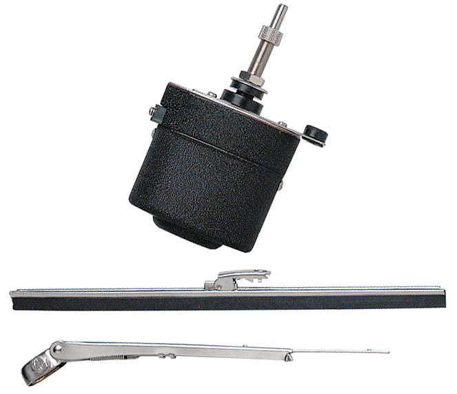 Marinco 32000 STD Wiper Kit 12V (Includes Motor, 11.5" S/S Curved Blade & Adj. S/S Arm)