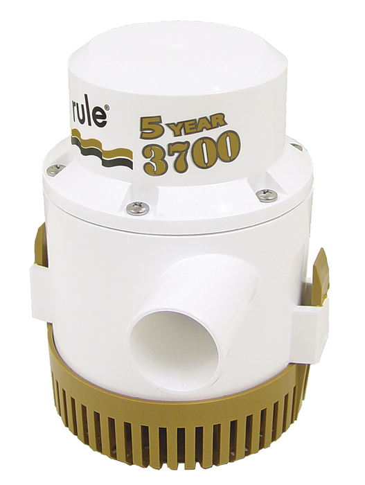 Rule 13A Gold Series 3700 GPH High Capacity Bilge Pump, 12V