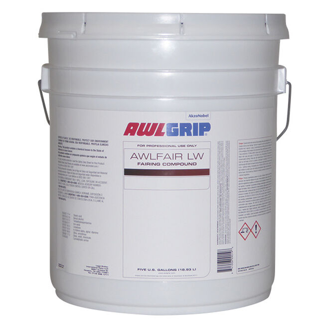Awlgrip OD8200/5GLUS Awlfair LW Trowelable Fairing Compound Base, White 5-Gal.
