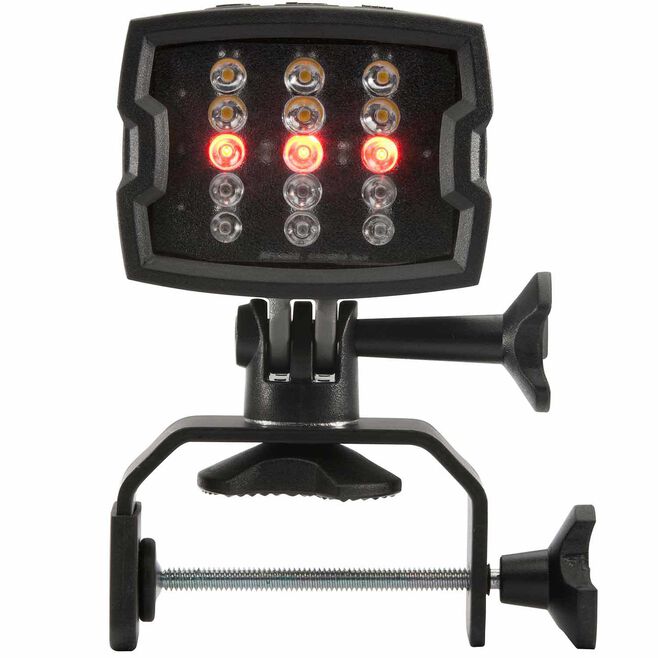 Attwood 14185XFS-7 LED Multi-Function Sport Light, Grey