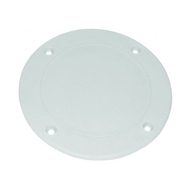 TH Marine SDP-3FW-DP T-H Marine Screw Down Deck Plate 10" OD, Fish White