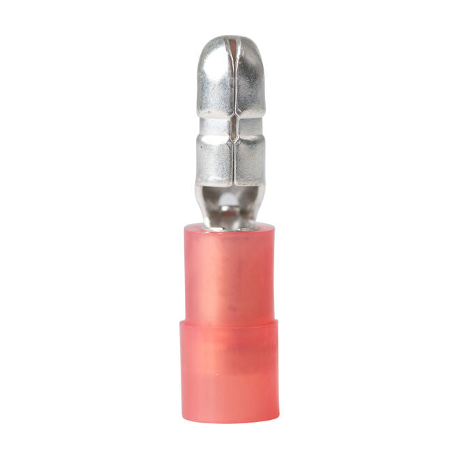 Ancor 230708 Marine Grade Nylon Snap Plugs, Male, 22-18 Wire, Red, 4/Pk
