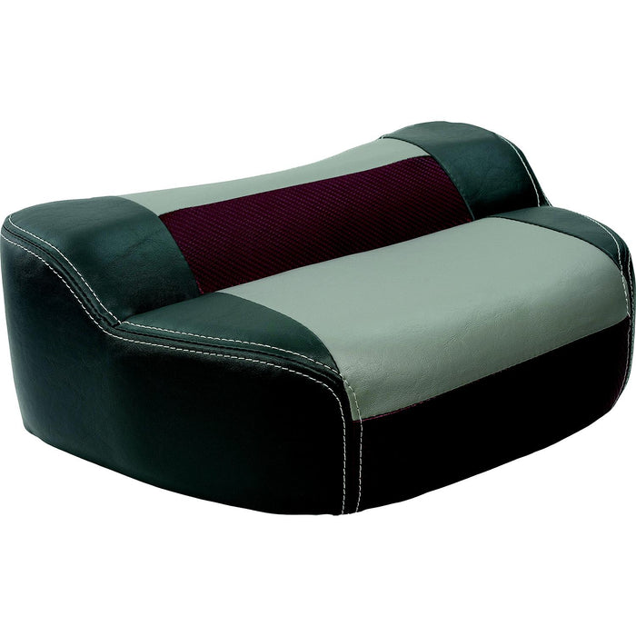 Springfield 1040235-02 Marine Pro Casting Seat, Med-Gray/Light Gray/Burgundy