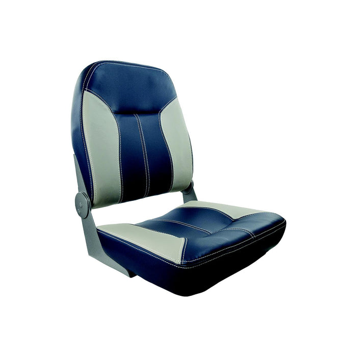 Springfield 1040513 Marine Sport Folding Seat, Blue/Gray
