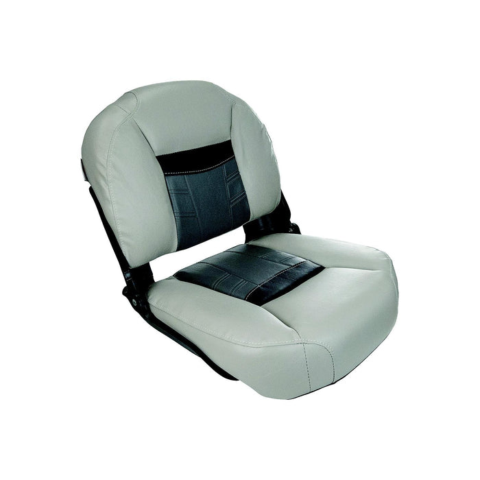 Springfield 1061072 Marine Skipper OEM Deluxe Seat, Charcoal/Gray