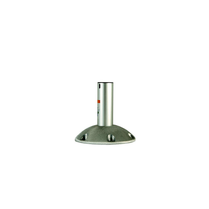 Springfield 1250309LNS 2-3/8" Series Explorer Fixed Height Locking Pedestal, Satin Finish