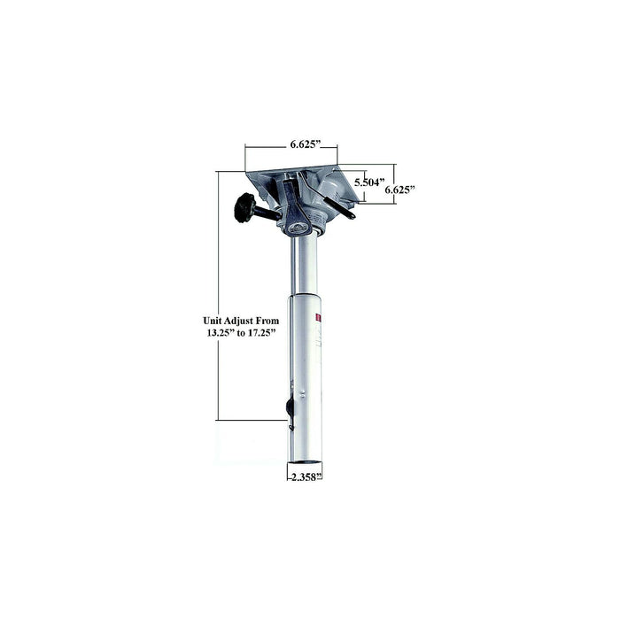 Springfield 1300601-AP Plug-In Power-Rise Air-Ride Package, 12-1/2" to 16-1/4" w/Non-Locking Track-Lock Swivel