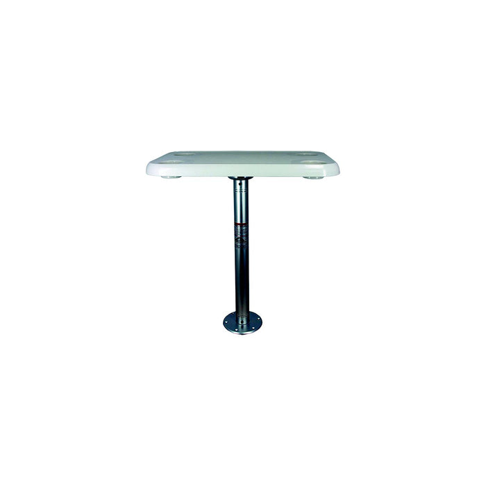 Springfield 1690207 Dock Edge Stowable Table Package, Rectangular Tabletop