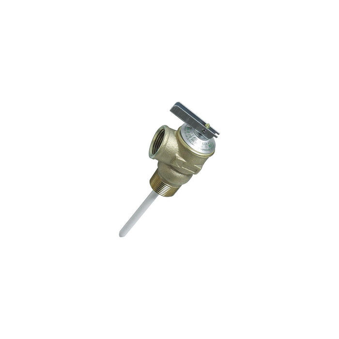 Camco 10471 Temperature and Pressure Relief 3/4" Valve With 4" Probe