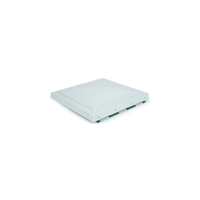 Camco 40161 Unbreakable Polycarbonate Elixer & Ventline Vent Lid 14" x 14", White