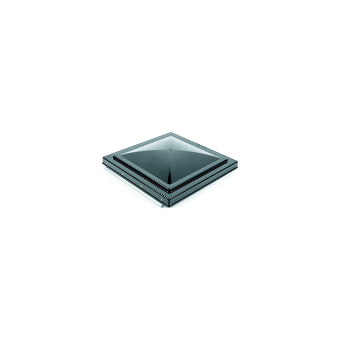 Camco 40172 Unbreakable Polycarbonate Elixer Vent Lid 14" x 14", Black