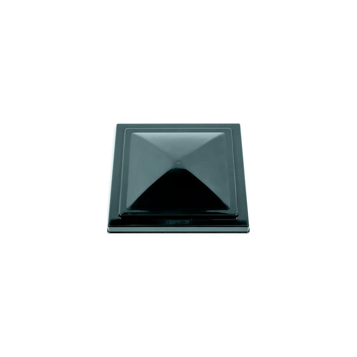Camco 40178 Unbreakable Polycarbonate Elixer & Ventline Vent Lid 14" x 14", Black
